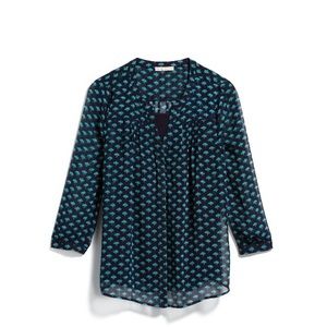 Skies are Blue Blouse- Medium